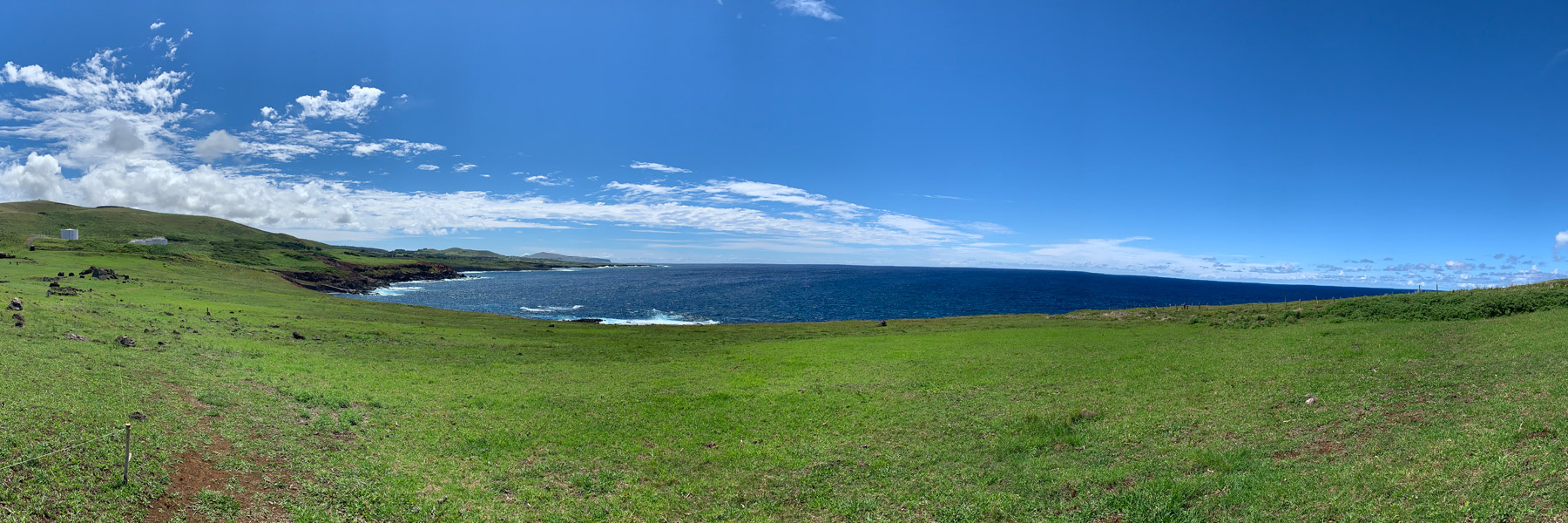Ahu Vinapuの海