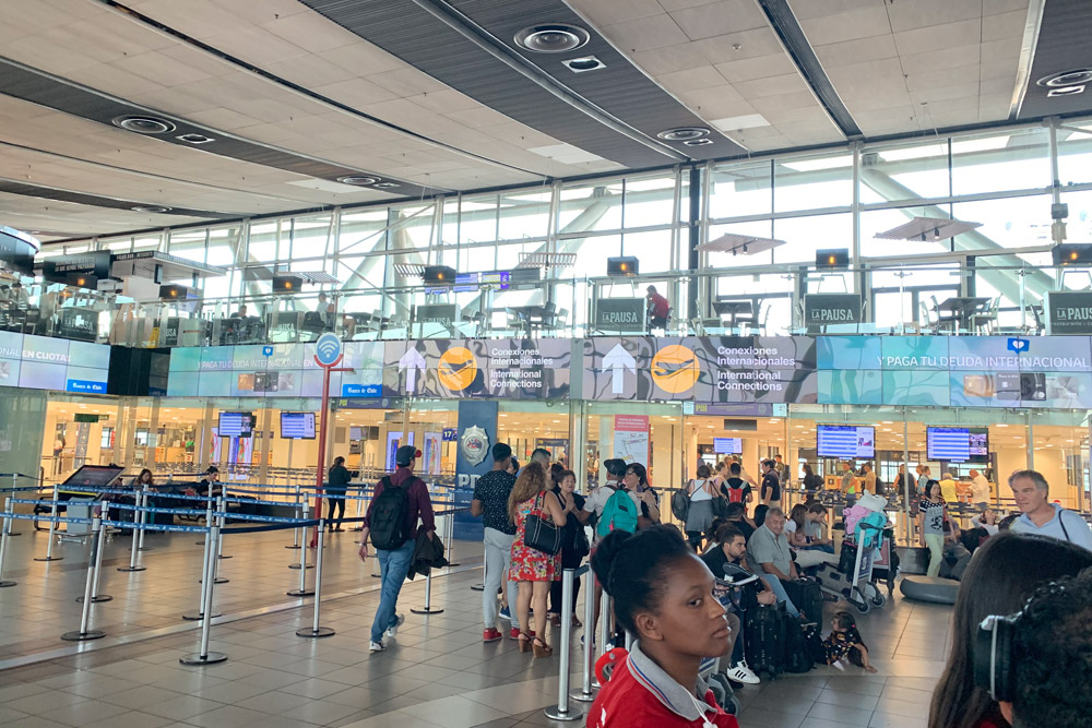 サンティアゴ空港