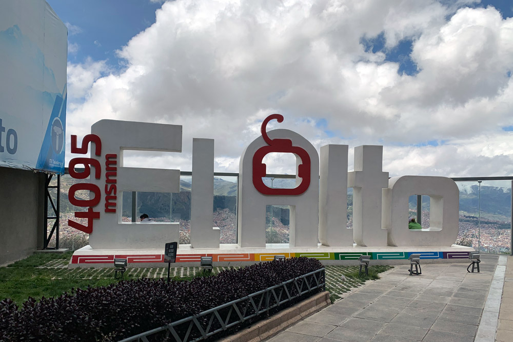 El Alto看板