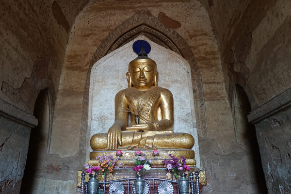 ダマヤンジー寺院 仏像
