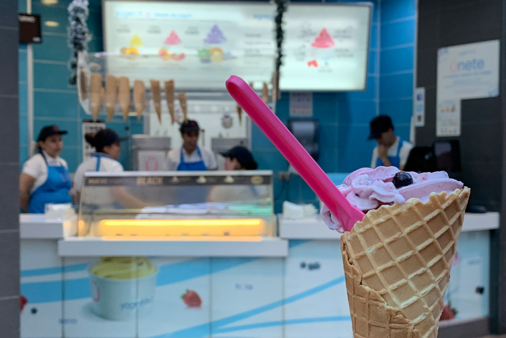 ヨーグルトアイス