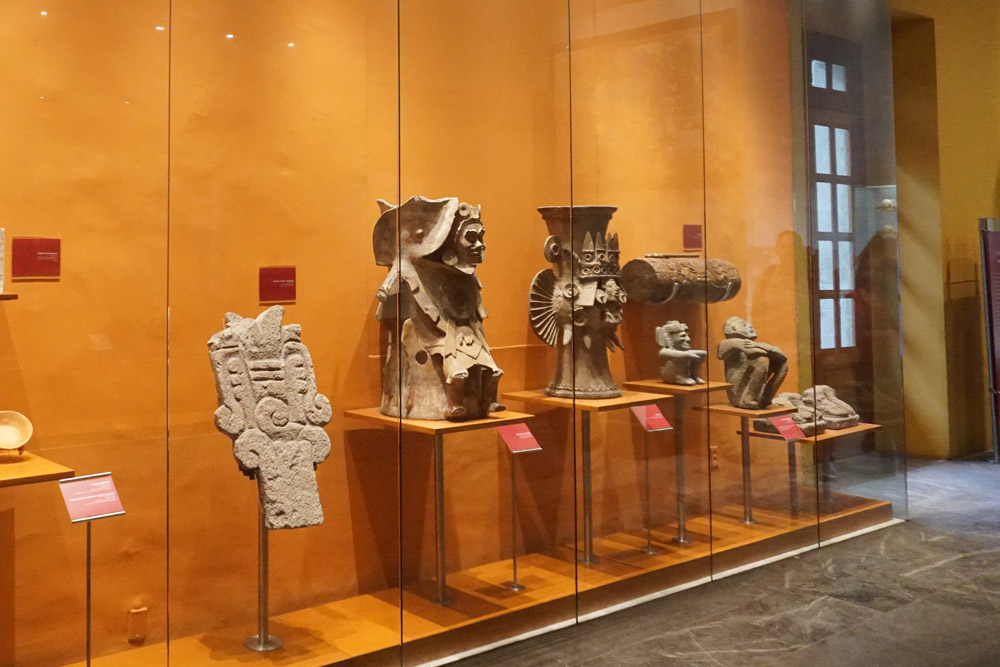 チャプルテペック城の展示品
