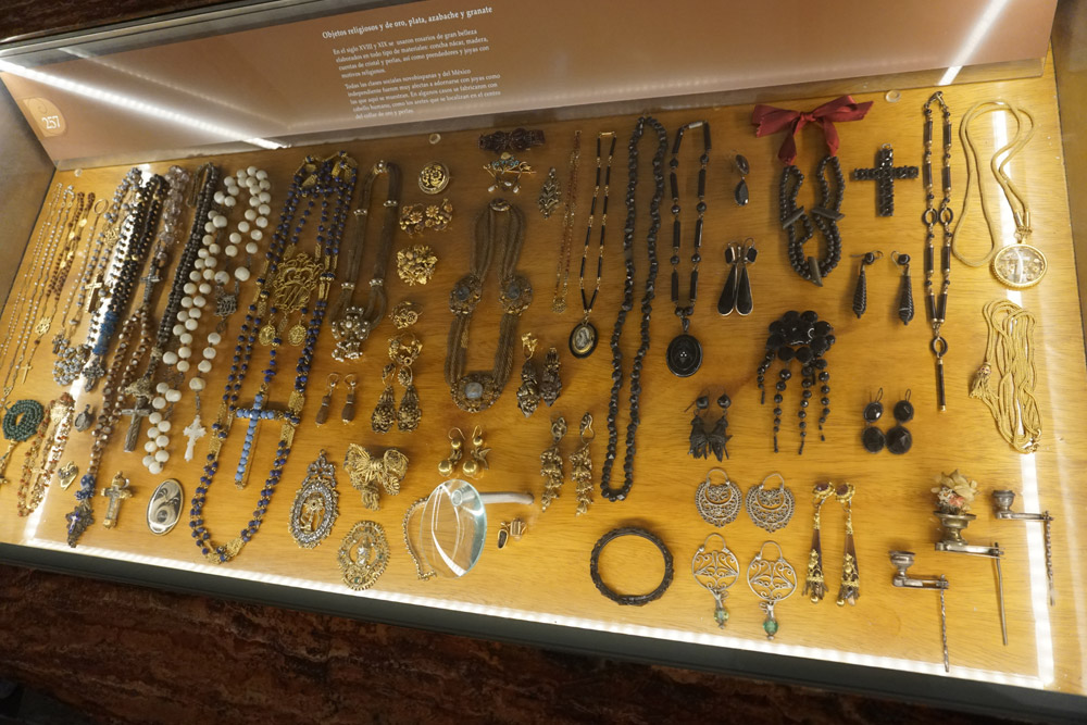 チャプルテペック城の展示品