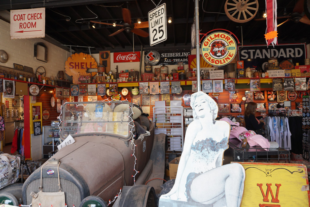 Route 66 Gifts 店内