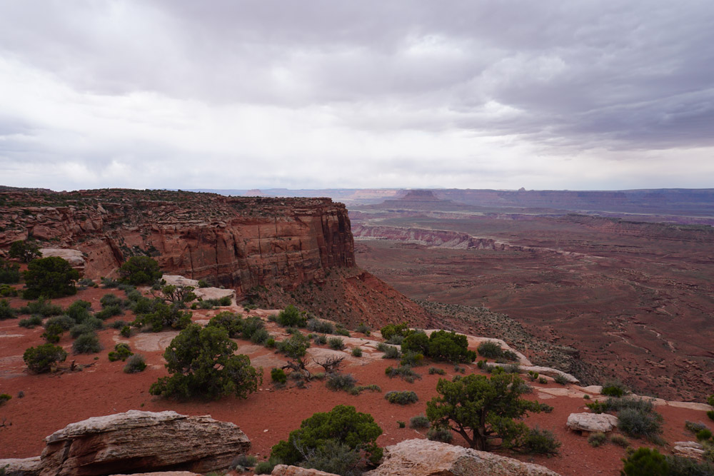 Orange Cliffs Overlook