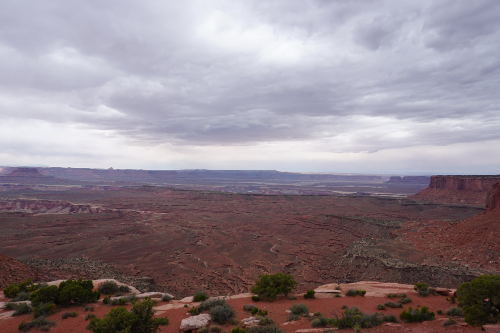 Orange Cliffs Overlook