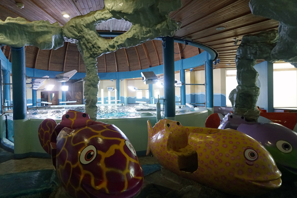 水族館内