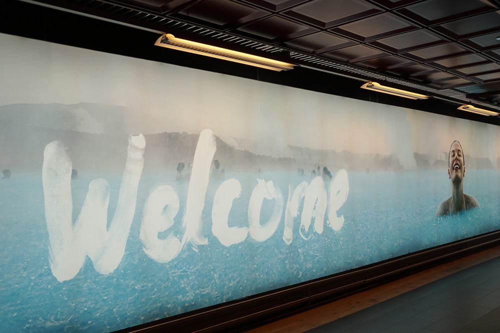 Welcome看板