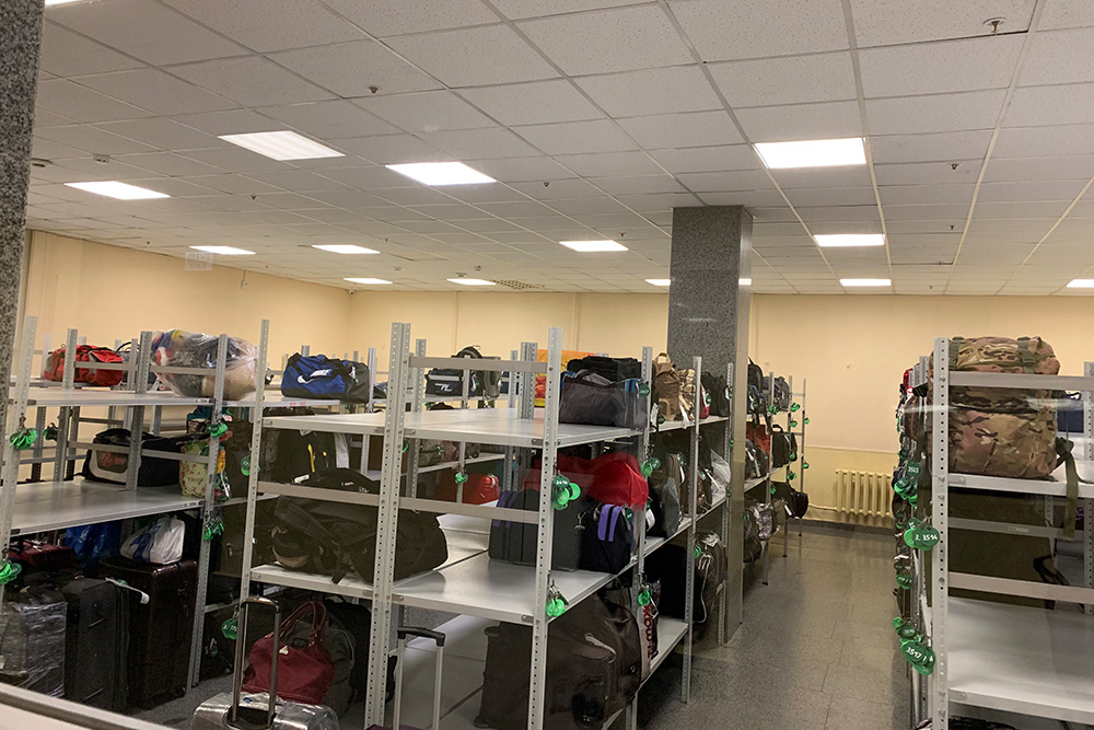 ミンスク駅荷物預け所
