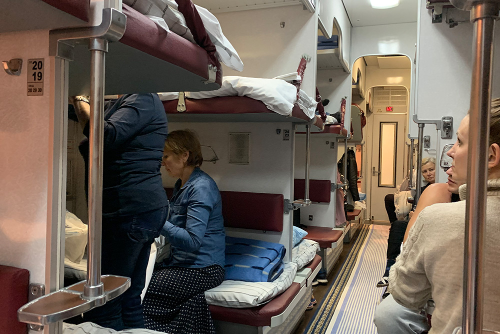 列車内の様子