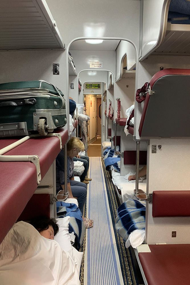 列車内の様子